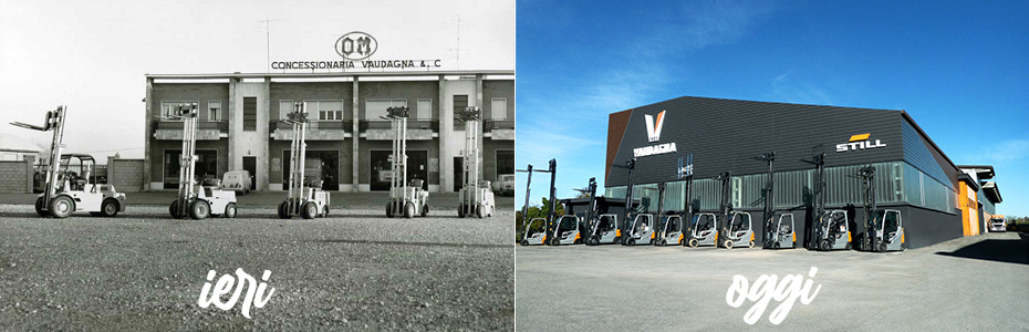 Vaudagna Carrelli dagli anni '50 a oggi