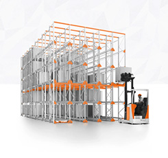 Vaudagna Carrelli - Scaffale PalletShuttle